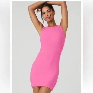 ALO Yoga | Dresses | Alo Seamless Ribbed Warm Nights Dress